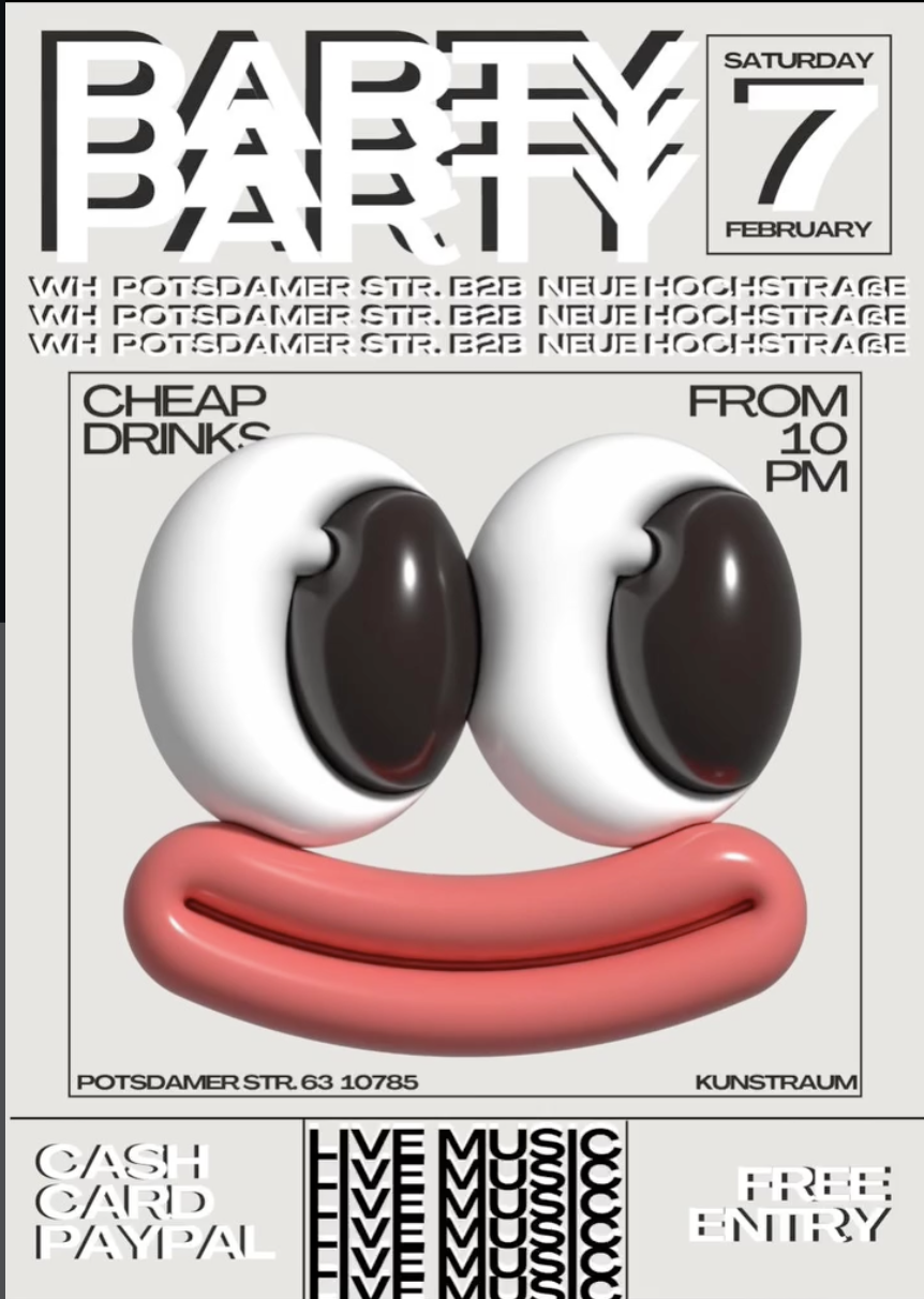 Kunstraum Takeover Poster